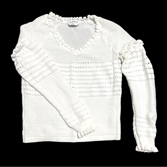 Sweaters - Sweater with cute ruffles